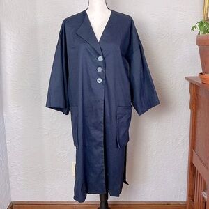 Artista Budapest Asymmetrical Trench Coat